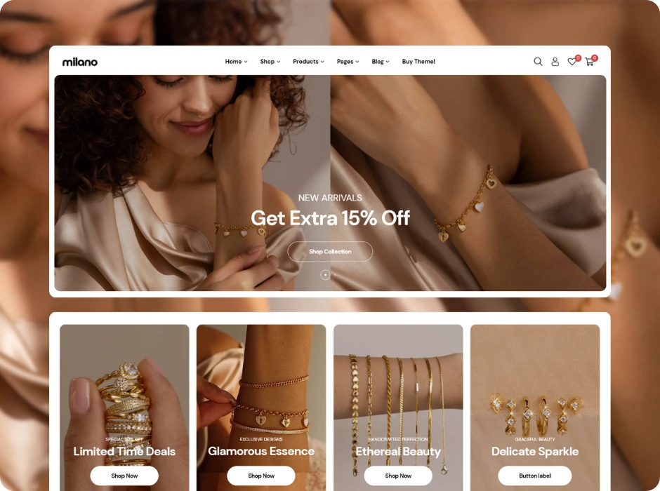 Redvate Jewelry Theme